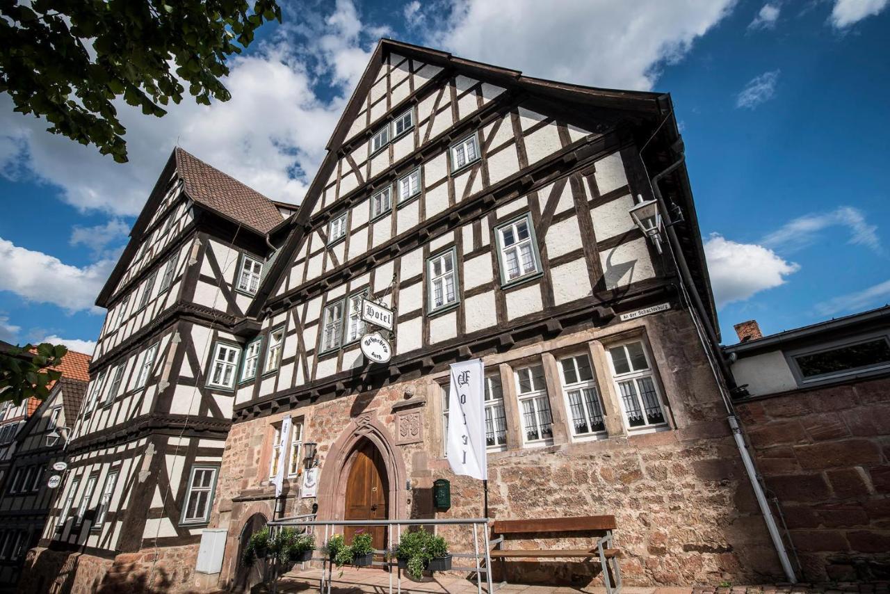Hotel & Cafe Schachtenburg Schlitz Exteriör bild