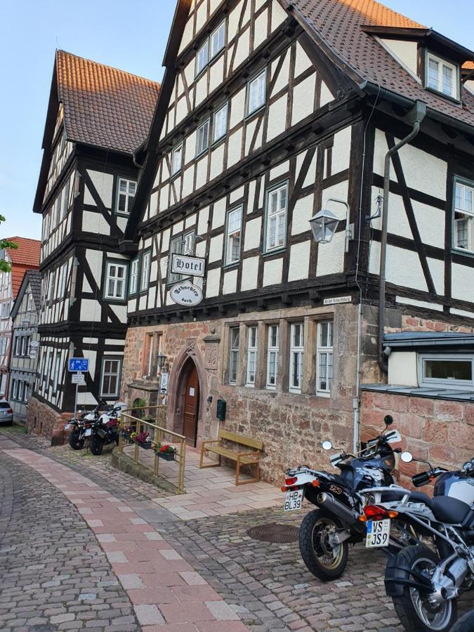 Hotel & Cafe Schachtenburg Schlitz Exteriör bild