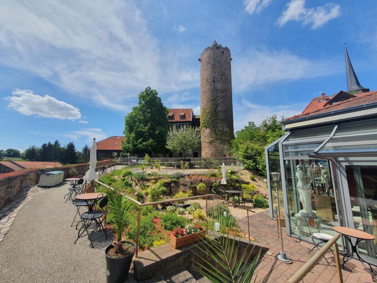 Hotel & Cafe Schachtenburg Schlitz Exteriör bild