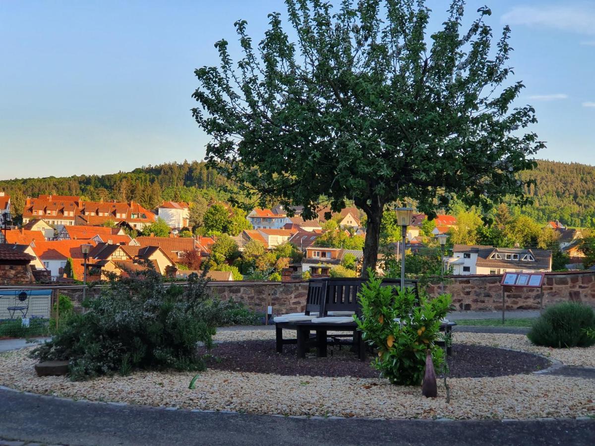 Hotel & Cafe Schachtenburg Schlitz Exteriör bild