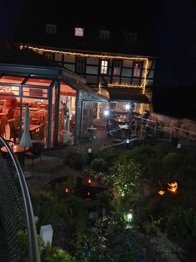 Hotel & Cafe Schachtenburg Schlitz Exteriör bild