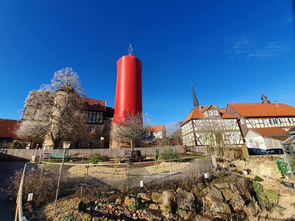 Hotel & Cafe Schachtenburg Schlitz Exteriör bild