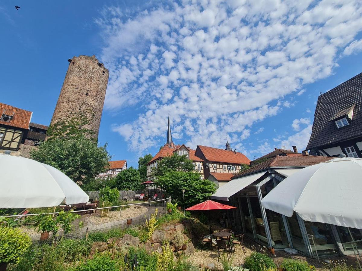 Hotel & Cafe Schachtenburg Schlitz Exteriör bild