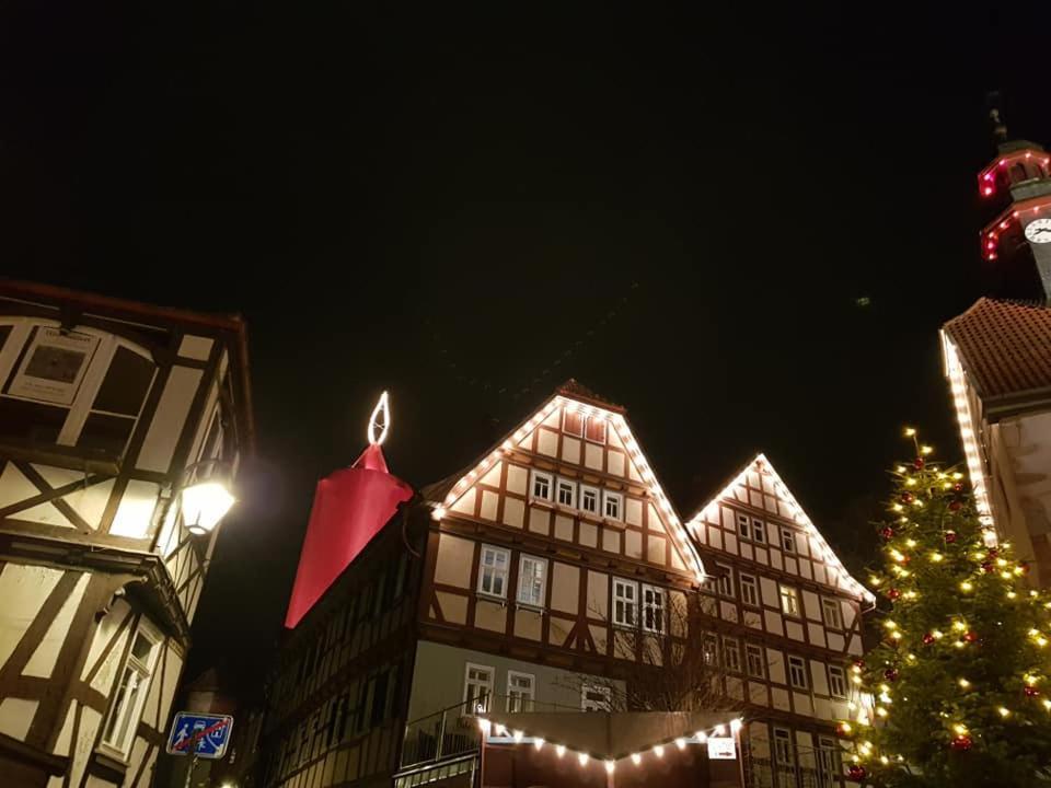 Hotel & Cafe Schachtenburg Schlitz Exteriör bild