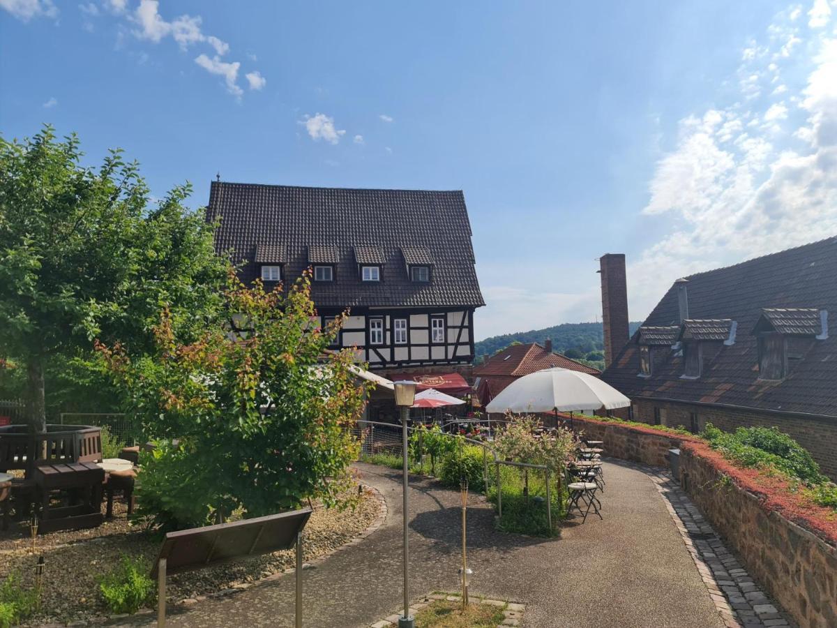 Hotel & Cafe Schachtenburg Schlitz Exteriör bild