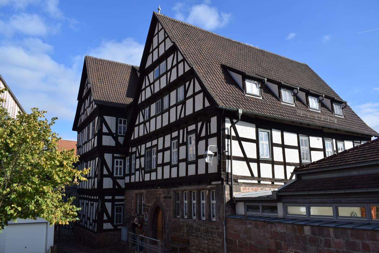 Hotel & Cafe Schachtenburg Schlitz Exteriör bild