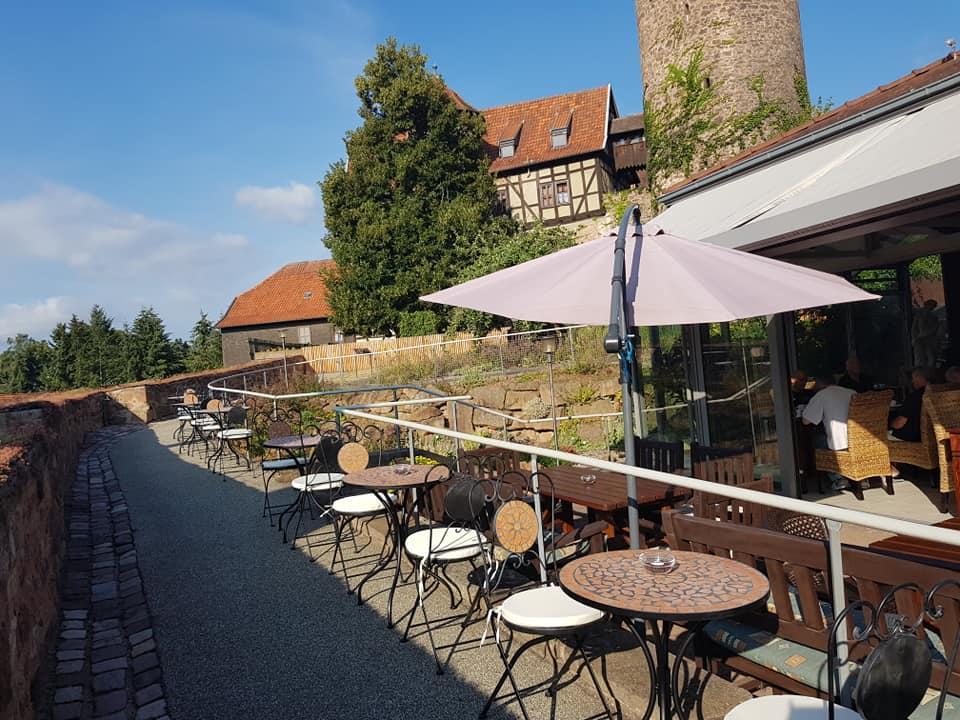 Hotel & Cafe Schachtenburg Schlitz Exteriör bild